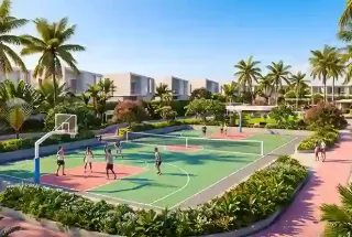 Multipurpose Courts at One Goa The Rhapsody