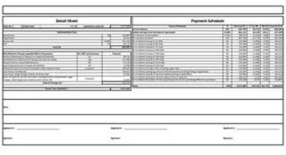 One Goa The Rhapsody cost sheet preview